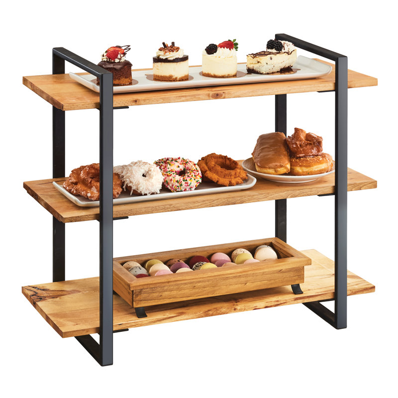 CalMil 3 Shelf Frame Riser Display Case Wayfair.ca